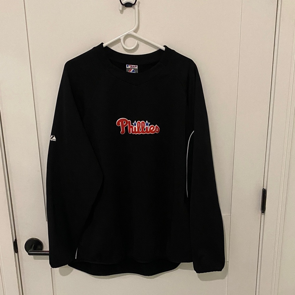 Philadelphia Phillies MLB Majestic Black Sweatshirt
Size XL